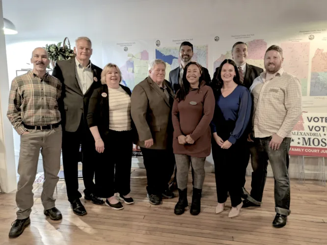 Dems open Jamestown headquarters